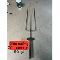 xiên nướng chim cút - cánh gà - đùi gà