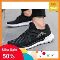 xiêu giảm giá ⚡ [XẢ KHO] Giày thể thao Lining chính hãng mã ARHN171 (sẵn hàng màu đen) [ĐEP CHUẨN ] 🔥 ✔️ : : : *