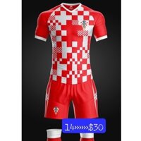 xiêu GIẦY CÓ SIZE LỚN - BỤNG BIA - Bộ quần áo bóng đá đội tuyển Croatia mùa 2020-2021 XIÊU rẻ