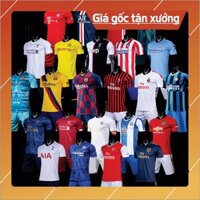 xiêu GIẦY [Sale Sốc] ÁO BÓNG ĐÁ CLB  THUN LẠNH CAO CẤP MU BARCA REAL JUVE CHELSEA ARSENAL MAN CITY,... XIÊU rẻ