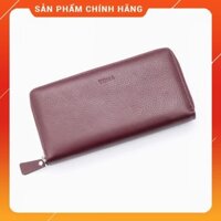 xiêu sale xiêu sale [CHÍNH HÃNG] Ví nữ da bò cầm tay khoá kéo vòng hãng Toma | Có hình ảnh thật rẻ đẹp rẻ đẹp