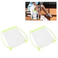 Xihoho Túi dây rút trong suốt của Zjchao 2 Xem qua ba lô cho các hoạt động ngoài trời du lịch với việc đóng cửa dễ dàng mang giày quần áo đa năng và mỹ phẩm