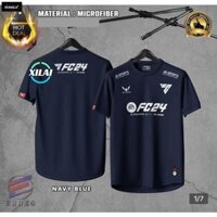 Xil [SẴN SÀNG] ÁO THUN BAJU JERSEY CHƠI GAME EA SPORT FC24 FIFA2024 KAIN Quần áo mát mẻ