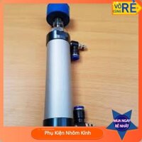 XILANH 32X80 KẸP PHÔI - XILANH 32X80 2 ĐẦU HƠI