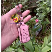 [Xịn] Bao da chìa khoá Honda City, CRV, CIVIC, ACCORD, kèm tặng móc khóa