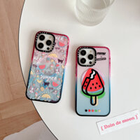 Xin chào mùa hè Ốp Điện Thoại Nhựa acrylic Bề Mặt cotton Màu Kẹo Hít Nam Châm Cho iphone 12 13 14 15 promax