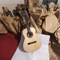 (Xin đánh giá) Đàn guitar Classic S45 gỗ thông full bao đựng, capo, dây dự phòng, pick gảy, hướng dẫn cơ bản