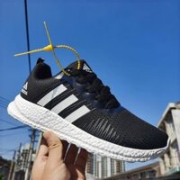 (XIN ĐÁNH GIÁ) GIÀY THỂ THAO CHẠY BỘ TẬP GYM NAM NỮ SIÊU NHẸ MÀU ĐEN CLASSIC G265 GAREN SNEAKER