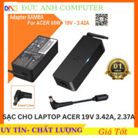 (XỊN) Sạc laptop Acer 19V 3.42A 4.74A 2.37A đầu nhỏ 5.5 x 1.7mm dây sạc máy tính  Acer Aspire Travelmate ship hỏa tốc