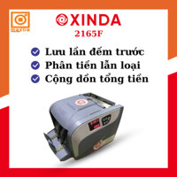 [XINDA 2165F] Máy đếm tiền Xinda giá rẻ, tự động nhận dạng tờ tiền, cộng tổng số tiền và lưu các lần đếm