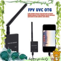[Xinggao] Bộ thu FPV âm thanh UVC OTG 5.8G 150CH Bộ thu màu đen Bộ thu nhựa Full Kênh cho điện thoại Android Máy phát máy tính bảng RC Drone Phần