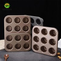Xinghan Canele Khuôn Custard Mousse Máy Nướng Thép Carbon Chống Dính Chảo Bánh Pháp