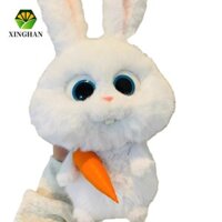 Xinghan Snowball Đồ chơi sang trọng Cà rốt Quà tặng sinh nhật cho trẻ em