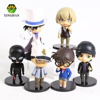 Xinghan Thám Tử Lừng Danh Conan Nhân Vật Hành Động PVC Kiddo Hattori Dành Cho Trẻ Em Thu Nhỏ Quà Tặng Anime Heiji Furuya Rei Akai Shuuichi Búp Bê Đồ Trang Trí