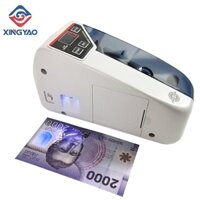 Xingyao UV Light V30 Mini Di Động Hóa Đơn Counter Sử Dụng Pin / Cắm Màn Hình LED Tiện Dụng Tiền Mặt Và Tiền Giấy Đếm Tiền Máy