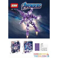 XINH 9012 non Lego IRON MAN ÁO GIÁP HỒ TIÊU NHỎ bộ đồ chơi xếp lắp ráp ghép mô hình Super Heroes AVENGERS Siêu Nhân Anh Hùng 415 khối