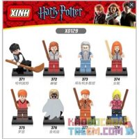XINH X0129 0129 371 372 373 374 375 376 377 378 non Lego CON NGƯỜI 8 HARRY POTTER bộ đồ chơi xếp lắp ráp ghép mô hình Chú Bé Phù Thủy