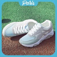 XINH XINH Giày Thể Thao Nữ Năng Động PARIS2599 Trắng Xanh Kèm Ảnh Thật RẺ ĐẸP