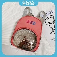 XINH XINH [SALE GIÁ SỐC] Balo Mini Paris1376 Đính Kim Sa Sành Điệu RẺ ĐẸP
