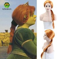 Xinhan Fiona Princess Cosplay Tóc Giả Tổng Hợp Tóc Giả Nữ