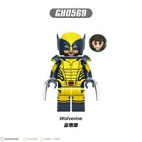 Xinhong 0172 Khối xây dựng phim Deadpool Wolverine của bên thứ ba trong nước, mô hình siêu anh hùng, đồ chơi lắp ráp
