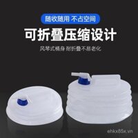 Xinjiang Thùng nước gấp gọn ngoài trời, bình nước PE, bình nước thu gọn, thùng chứa nước khẩn cấp, túi nước bằng nhựa cho cắm trại