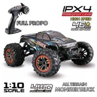 XinleHong 9125 1/10 2.4G Xe ô tô địa hình điều khiển từ xa tốc độ cao Monster Truck High Speed XinHeLong 9125 4WD 2 cầu 50km/h RC Car- gầm kim loại, sóng xa 100m, có điều tốc, chống nước.
