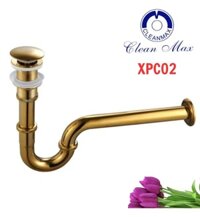 Xiphong xả chậu màu vàng đồng CleanMax XPC02