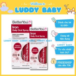 Xịt bổ sung sắt Iron Daily Oral Spray 25ml