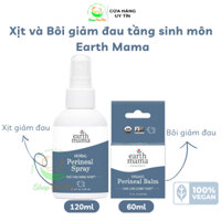 Xịt & Bôi giảm đau tầng sinh môn Earth Mama.