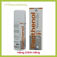 Xịt Bỏng Panthenol Nano Bạc Spray 130g - Giúp Giảm Rát Da, Mau Lành Tổn Thương
