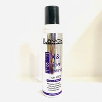 Xịt bóng tóc Dưỡng bóng siêu mượt lavox fix & shine finishing hair spray 320ml