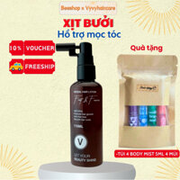 Xịt bưởi Nano kích mọc tóc nhanh dài làm dày và giảm rụng tóc Vyvyhaircare 115ml