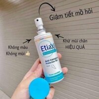 Xịt chân Etiaxil giảm viêm khử mùi hôi chân và giảm ra mồ hôi chân SIÊU ĐỈNH 😃Được đánh giá cực tốt nha