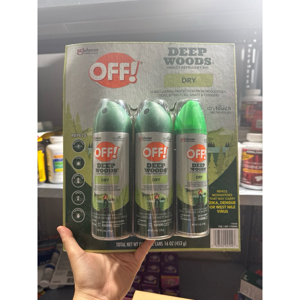 Xịt chống côn trùng OFF Family Care 170g