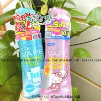 Xịt chống muỗi cho bé Skin Vape 200ml Nhật Bản 2 loại hương chanh hương đào