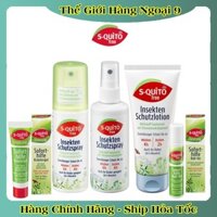 Xịt chống muỗi, kem bôi côn trùng đốt, thanh lăn và gel bôi muỗi đốt Squito Free cho bé từ sơ sinh của Đức- Date mới