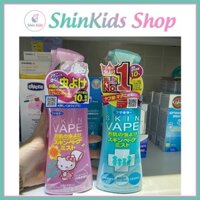 Xịt Chống Muỗi Nhật Skin Vape Hương Chanh, Hương Đào Cho Bé (Chai 200ml) - ShinKids