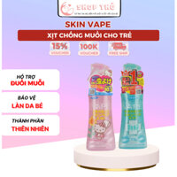 Xịt chống muỗi Skin Vape Nhật 200ml - Xịt đuổi muỗi cho Bé, Hạn chế côn trùng