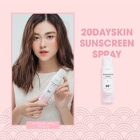 Xịt chống nắng 20 dayskin