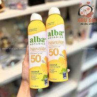 Xịt chống nắng Alba Botanica Hawaiian Sunscreen SPF50 236ML