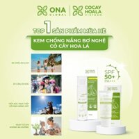 Xịt Chống Nắng Bơ Nghệ 70ml Dành Cho Body dạng xịt SFP 50+ PA+++ Cỏ Cây Hoa Lá