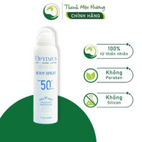Xịt chống nắng Body Optimus SPF50 Thanh Mộc Hương (Cho khách kiểm tra)