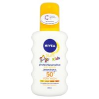 Xịt chống nắng cho bé NIVEA SUN Kids Schutz  SPF50+ 200ml - Đức