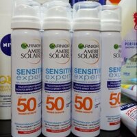 Xịt chống nắng cho mặt Garnier