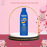 Xịt chống nắng Coppertone Sport Spray Spf50