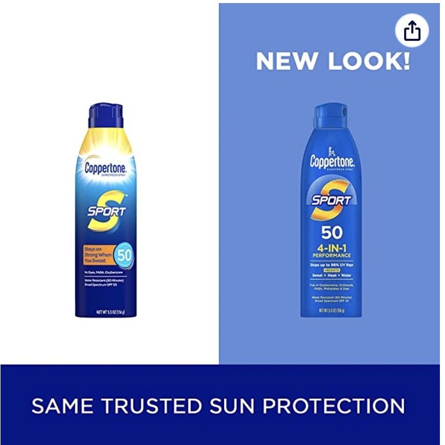 coppertone sport sunblock