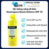 XỊT CHỐNG NẮNG ĐI BIỂN BEACH DEFENCE SPF 70+ - NEUTROGENA
