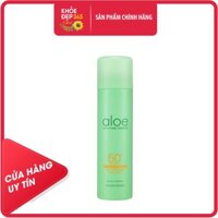 Xịt chống nắng Holika Holika lô hội Aloe Ice Cooling Sun Spray SPF 50+ PA++++ 100ml