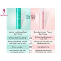 Xịt chống nắng nâng tone da JM Solution Luminous Sun Spray 180ml (màu hồng-xanh)